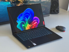 The Lenovo Yoga Slim 7x Gen 9 (model 14Q8X9) is available in the Cosmic Blue colorway