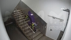 Surveillance cameras caught the warehouse employees stealing a bunch of expensive Nvidia RTX 3070 Ti GPUs (Image: Mash)