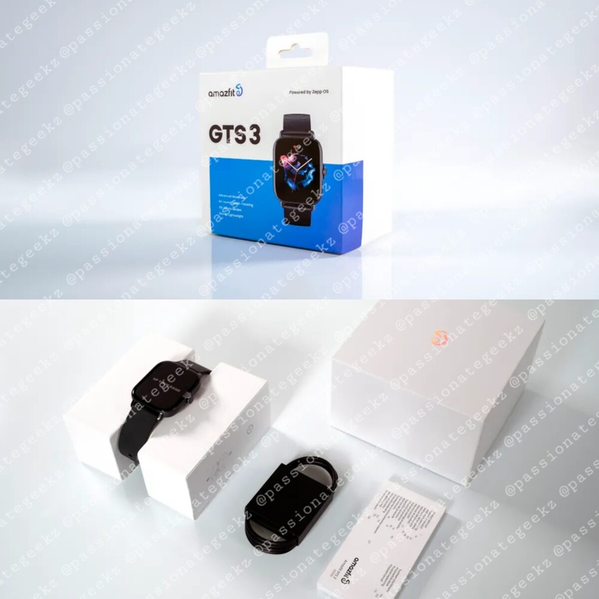 Amazfit GTR 3, GTR 3 Pro, and GTS 3 images and details leaked - Android  Community