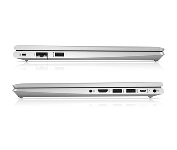 HP ProBook 440 G9 and ProBook 450 G9 ports (image via HP)