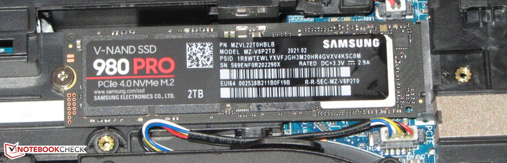 An NVMe SSD serves as the system drive.