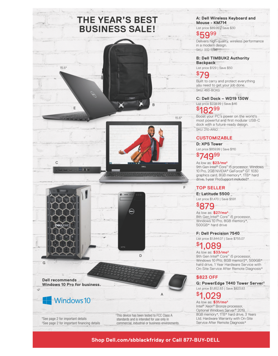 Dell Black Friday Deals Starting Today Xps 13 For 799 24 Inch 144 Hz Monitor For 99 Inspiron Convertibles For 199 And Many More Notebookcheck Net News