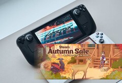 Steam Deck and Asus ROG Ally with Steam Autumn Sale banner