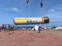 The first stage of the Long March 10 carrier rocket