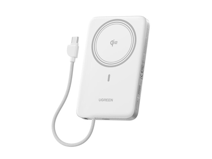 The Ugreen MagFlow Air Qi2 Ultra-Slim Magnetic Power Bank