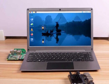 A Raspberry Pi can be mounted using an adapter. (Image source: Elecrow)