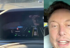 Tesla FSD V12 demo in Palo Alto (image: Elon Musk/X)