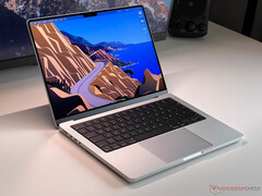 Apple&#039;s current MacBook Pro generation is now said to be lasting a few months longer than previously expected, M4 MacBook Pro 14 pictured. (Image source: Notebookcheck)