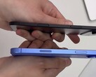 The "17 Air" (top) next to another iPhone. (Image source: Majin Bu via X)