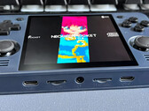The RGB30 combines a 4-inch display with a Rockchip RK3566 chipset. (Image source: Powkiddy)