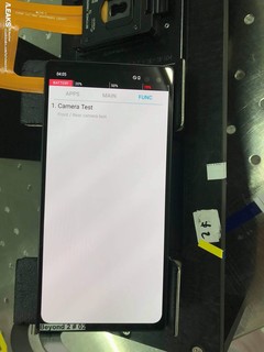 Samsung Galaxy S10 Plus &#039;Beyond 2&#039; prototype with dual in-display cameras. (Source: Slashleaks)