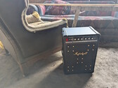 Marshall Bromley 450 in an old barn with an armchair