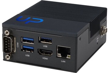 The UP TWLS Edge mini PC. (Image source: Aaeon)