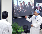 Doctors in China performed the world's first remote brain surgery using 5G technology. (Source: CGTN)