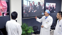 Doctors in China performed the world's first remote brain surgery using 5G technology. (Source: CGTN)