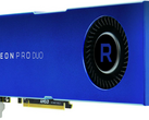 The Radeon Pro Duo features two professional-grade GPUs on a single card. (Source: AMD)