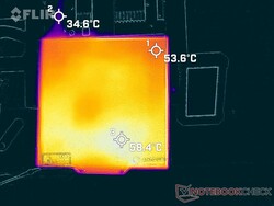Thermal image print bed