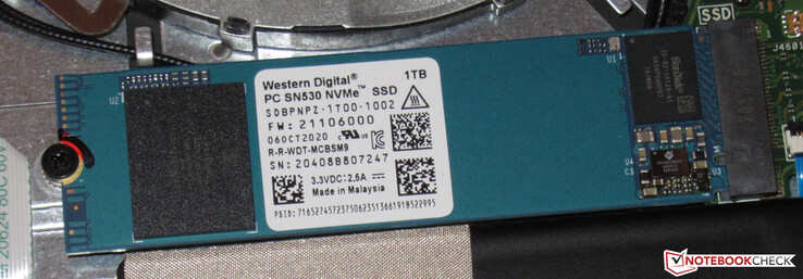 An NVMe SSD serves as the system drive.