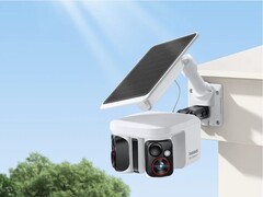 Baseus' Security X1 Pro is a new dual-tracking security camera. (Image source: Baseus)