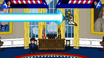 Pictured: A gameplay screenshot from Electoral Carnage.