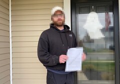 Elocarry being served a cease and desist from Activision