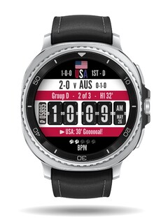 The Kick It watch face is only available for Wear OS compatible models.