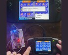 A microcontroller connecting a GBA to a Nintendo Switch 2 allowing it to transfer Pokemon between the two