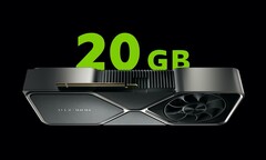 New versions of the RTX 3070 and RTX 3080 could be arriving in December. (Image source: NVIDIA &amp; Notebookcheck.com)
