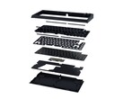 Razer barebones keyboard based on the BlackWidow V4 75. (Image source: Razer)