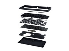 Razer barebones keyboard based on the BlackWidow V4 75. (Image source: Razer)