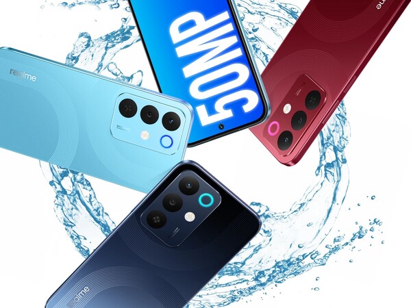 The Realme 15x has a notification LED on the back above the LED flash. (Image source: Realme)