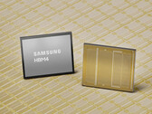 Samsung HBM4 high-bandwidth memory chip featuring Samsung branding.