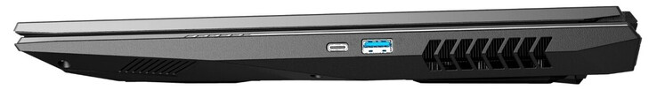 Right side: Thunderbolt 3 (Type-C; DisplayPort), USB 3.2 Gen 1 (Type-A)
