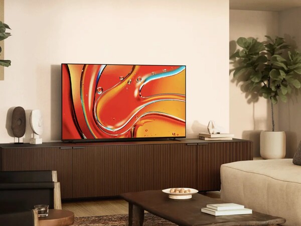 Sony Bravia 7 Mini LED TV shown in a smaller size (Image source: Sony with edits)