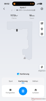 Mapping in progress