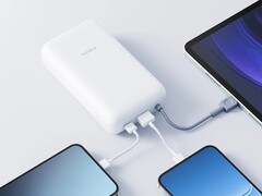 Xiaomi’s Power Bank 20000 (Integrated Cable) (pictured) is now available in Spain. (Image source: Xiaomi)