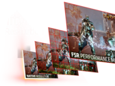 AMD's FidelityFX Super Resolution will be getting an AI-powered performance punch in the coming months. (Image source: AMD)