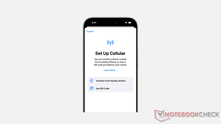 Converting your physical SIM to eSIM on Apple (Image Source: Apple)
