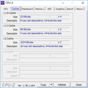 CPU-Z: Caches