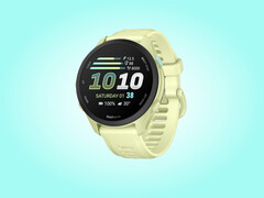 Garmin has jumped from v9.xx to 18.xx stable builds for the Forerunner 70 and Forerunner 170, former pictured.