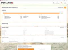 PCMark 10 in "Balanced" mode