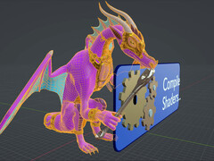 Shader compilation loading screen render.