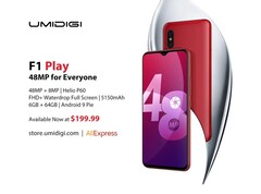 The UMIDIGI F1 Play is now available for sale. (Source: AliExpress)