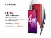 The UMIDIGI F1 Play is now available for sale. (Source: AliExpress)
