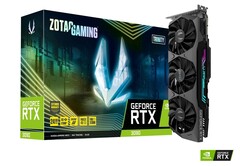 The price of the ZOTAC GAMING GeForce RTX 3090 Trinity has risen by US$350. (Image source: ZOTAC)