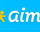 AIM and the 'running man' logo. (Source: AOL/AIM)