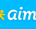 AIM and the 'running man' logo. (Source: AOL/AIM)