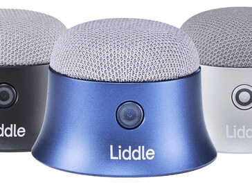 The Liddle Speaker Pro comes in black, blue, and silver, and is dust-proof and water-resistant. (Image source: Liddle Speaker)