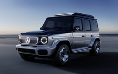 Mercedes-Benz plans to use new silicon anode batteries in an extended-range G-Class EV model. (Image source: Mercedes-Benz)