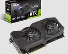 Asus Dual GeForce RTX 3070 V2 OC Edition graphics card (Source: Asus)